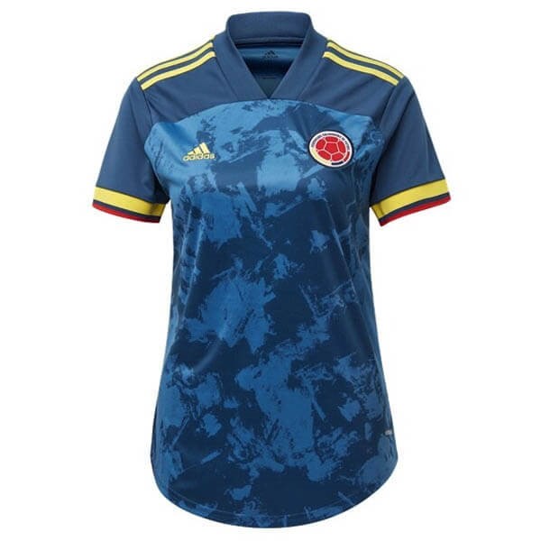 Camiseta Colombia Segunda equipo Mujer 2020 Azul